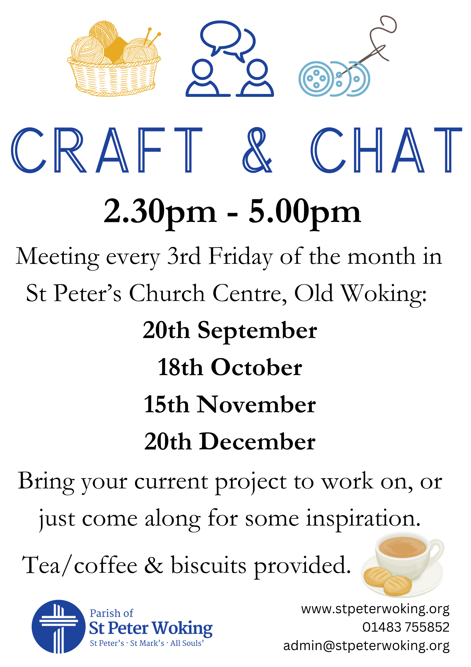 Craft & Chat poster