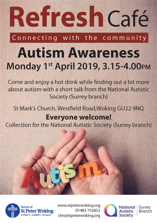 Autism Awareness at Refresh Cafe