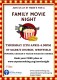Family Movie Night - Thu 11 April
