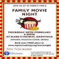 Family Movie Night - Thu 20 February