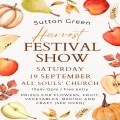 Harvest Festival Show - Saturday 19 September